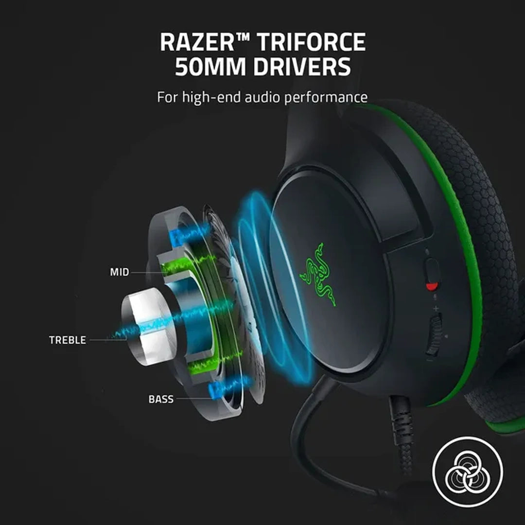 Razer Kaira X for XBox Gaming Headphone - Black in Qatar Razer Kaira X for XBox Gaming Headphone - Black in Qatar